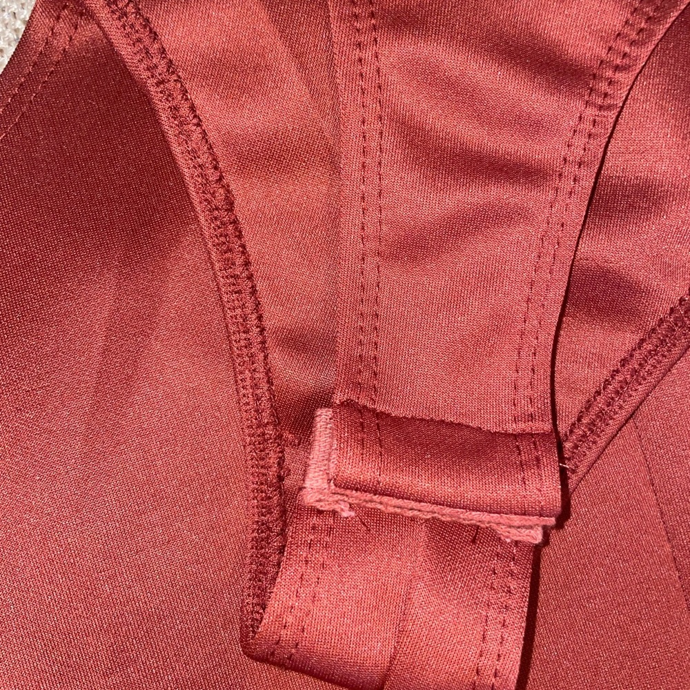 Charlotte Russe Rust Lace Bodysuit - Picture 5 of 5